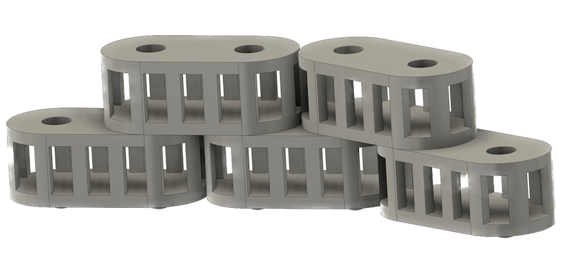 eco-reef reef on ocean bottom with oysters